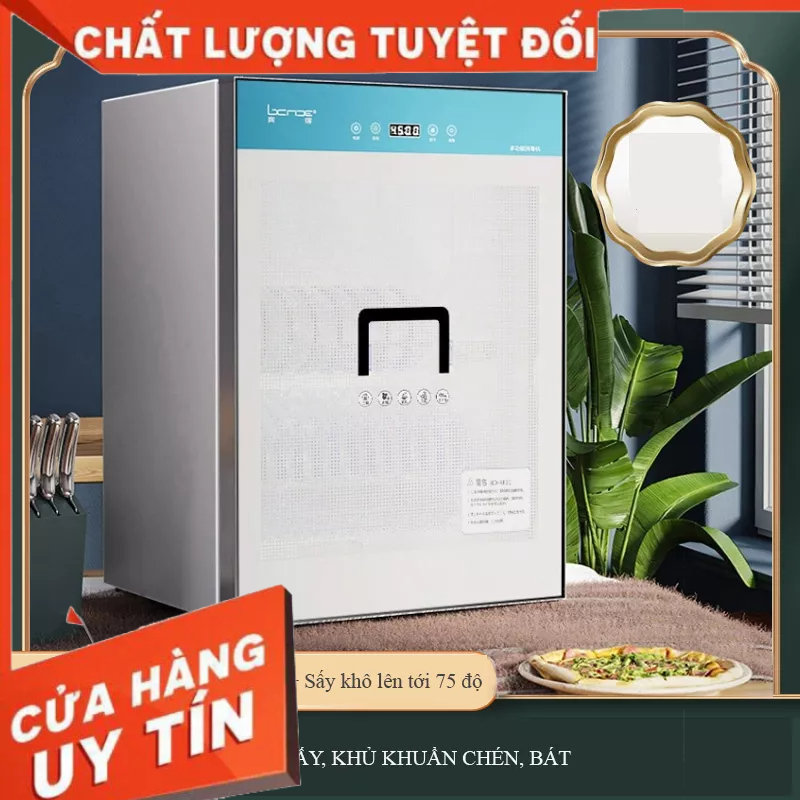Tủ sấy khô chén bát 42L-68L khử khuẩn bằng tia UV, Máy tiệt trùng sấy nhiệt chén bát, dụng cụ nhà bếp