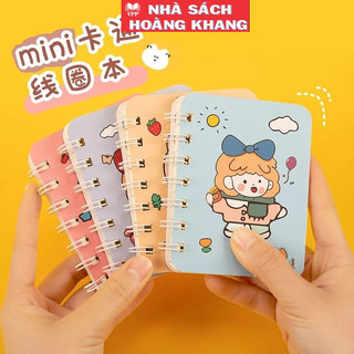 Sổ lò xo a7 hoạt hình kute