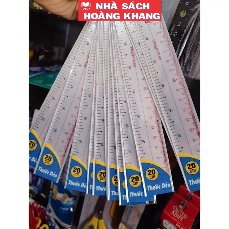 Thước kẻ học sinh thước dẻo 20cm