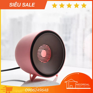 Máy sưởi mini để bàn, Thiết bị sưởi cầm tay tự dộng ngắt sau 4h hoạt động liên tục đảm bảo an toàn