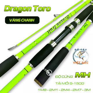Cần câu lure máy đứng dragon toro cần câu cá cao cấp chính hãng toro đồ câu việt bắc
