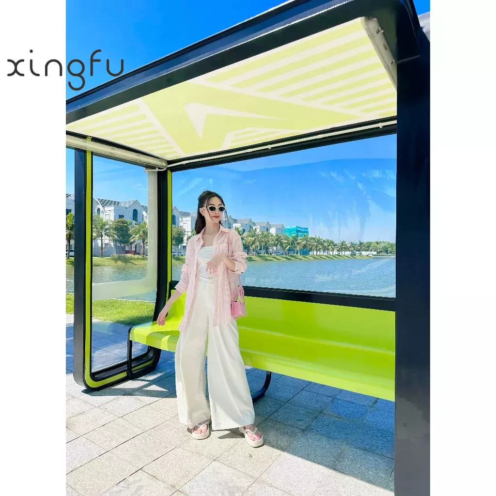 Áo sơ mi  kẻ oversize phong cách hàn TA08