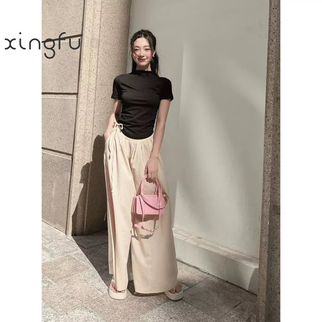 Áo thun rút eo thời trang phong cách TA05