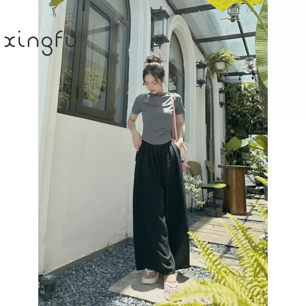 Áo thun rút eo thời trang phong cách TA05