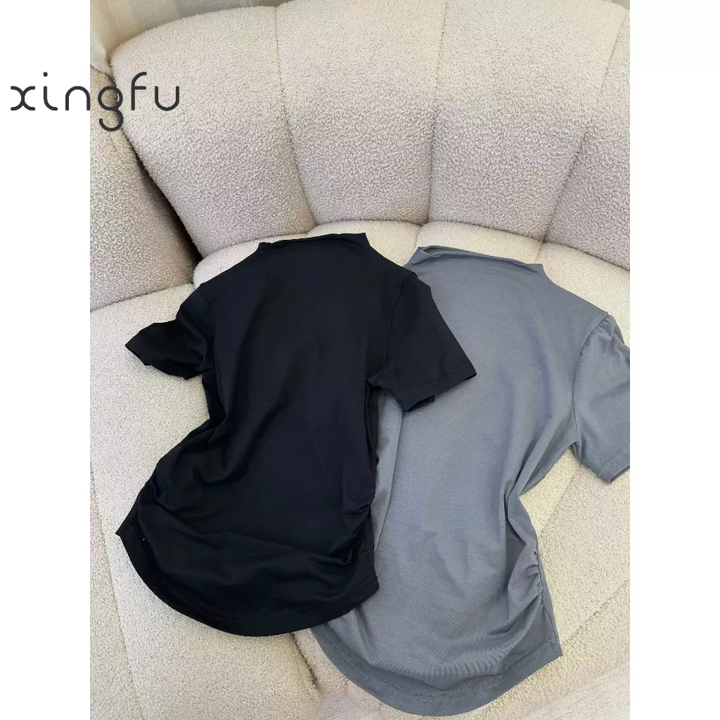 Áo thun rút eo thời trang phong cách TA05