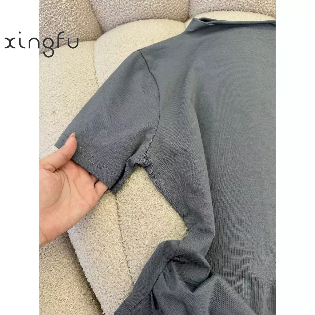 Áo thun rút eo thời trang phong cách TA05