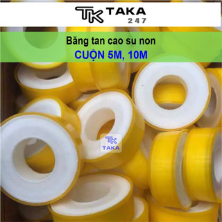 Băng tan  cao su non  cuộn 5m 10m không thể thiếu trong việc lắp ráp đấu nối các đầu ren ống – van - vòi