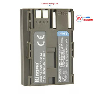 Sạc, pin kingma BP-511A cho Canon 10D 20D 30D 40D 50D 300D G1 G2 G3 G5 G6 5D Pro1 Pro 90