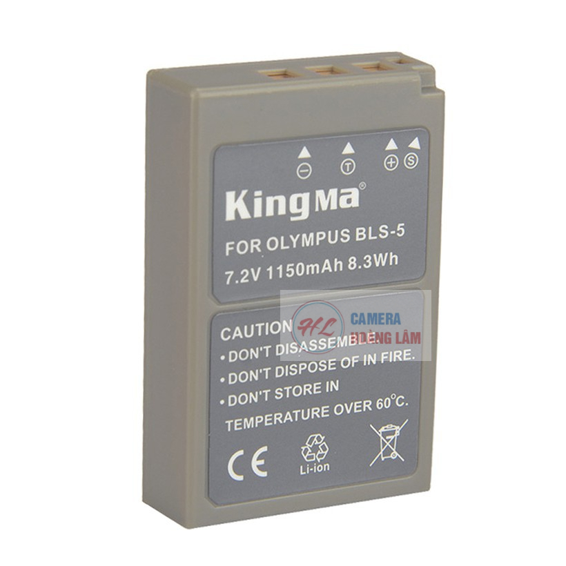 Pin, Sạc Kingma BLS5 cho Olympus E-PL2, OMD E-M10 II, ...