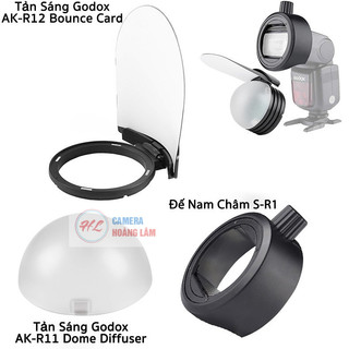 Ngàm tản sáng Godox S-R1 tản chụp AK-R11 hắt AK-R12, chóa AK-R14