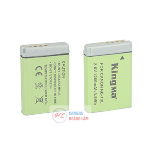 Sạc, pin Kingma NB-13L Cho canon G9X SX620HS SX720HS SX730 G5X G7XII, III ( có hộp đựng pin )