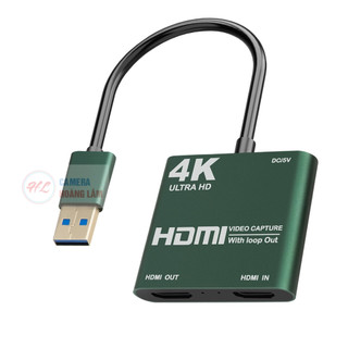 Capture Video card HDMI sang USB để live stream Cho Điện Thoại/máy ảnh/PS4/ XBOX/Máy Tính