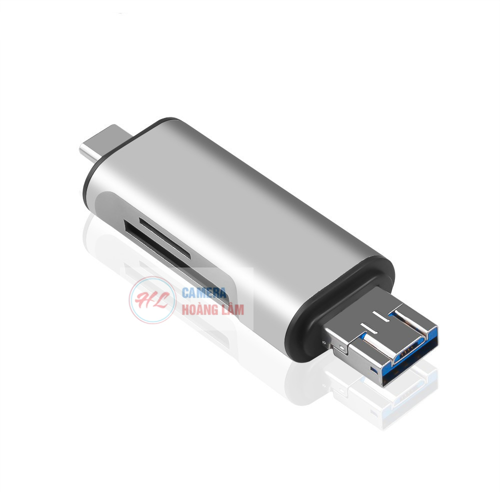 Đầu Đọc Thẻ USB 2.0 OTG 5 Trong 1