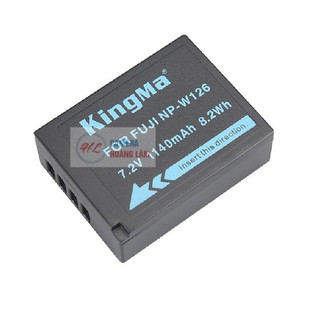 pin kingma NP-W126 cho máy ảnh hiệu fuji ( có hộp đựng pin )