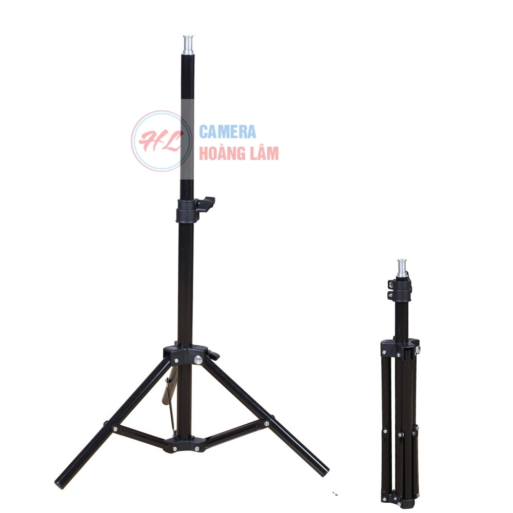 Chân đèn bằng sắt cao tối đa 2.4m