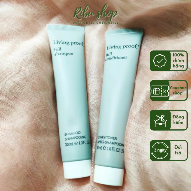 Tách set gội xả dưỡng tóc Living Proof mới, lỗi nhẹ - Ribu shop