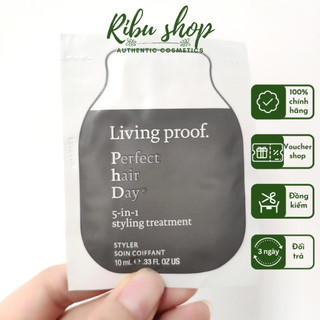 Mẫu thử kem tạo kiểu tóc living proof perfect hair day 5-in-1 styling treatment