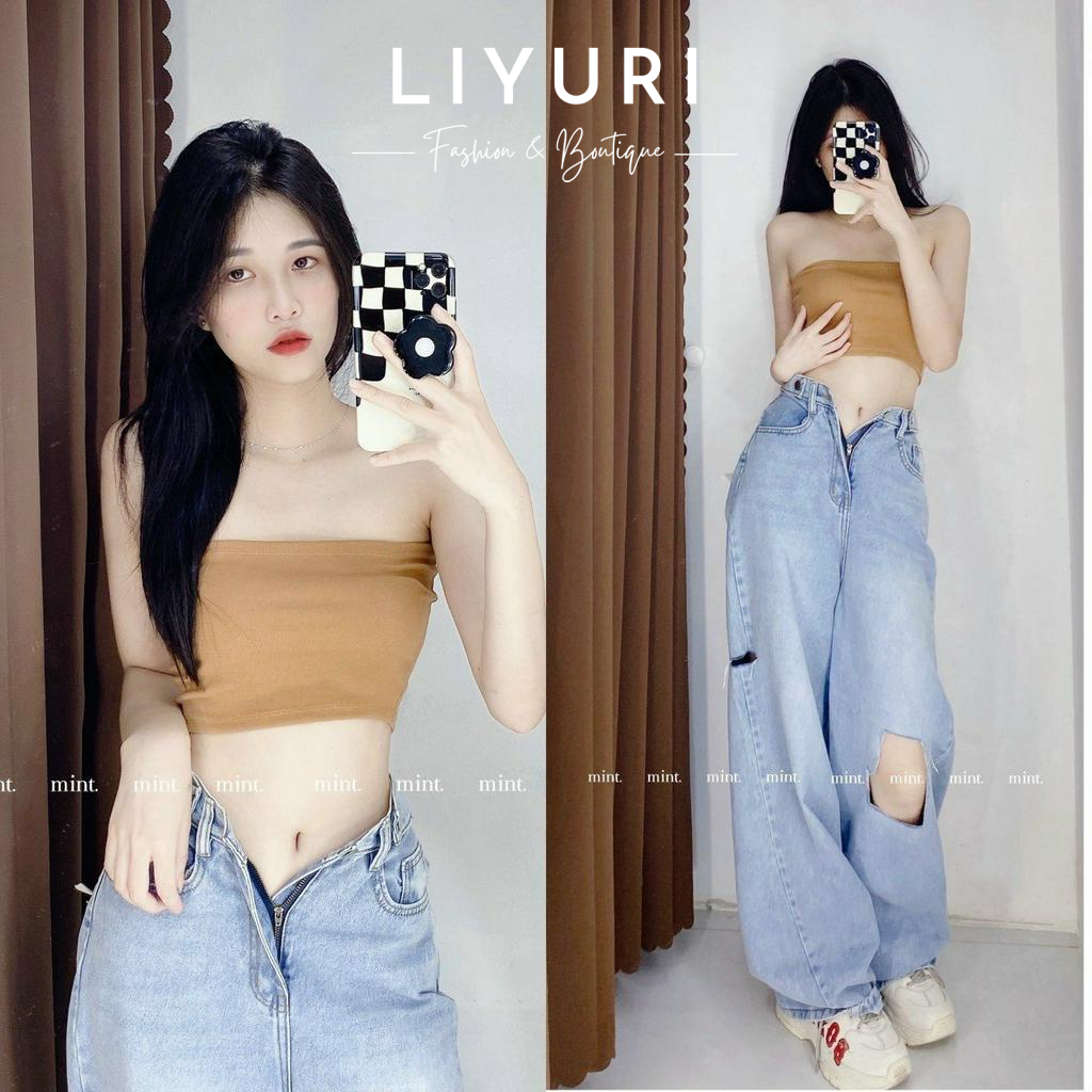 Áo ống bra chất vải borip đủ màu