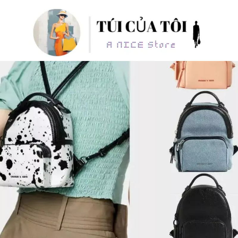 Túi Xách Đeo Vai Cỡ Nhỏ In Họa Tiết Bò Sữa Thời Trang Cho Nữ CK2-60150926