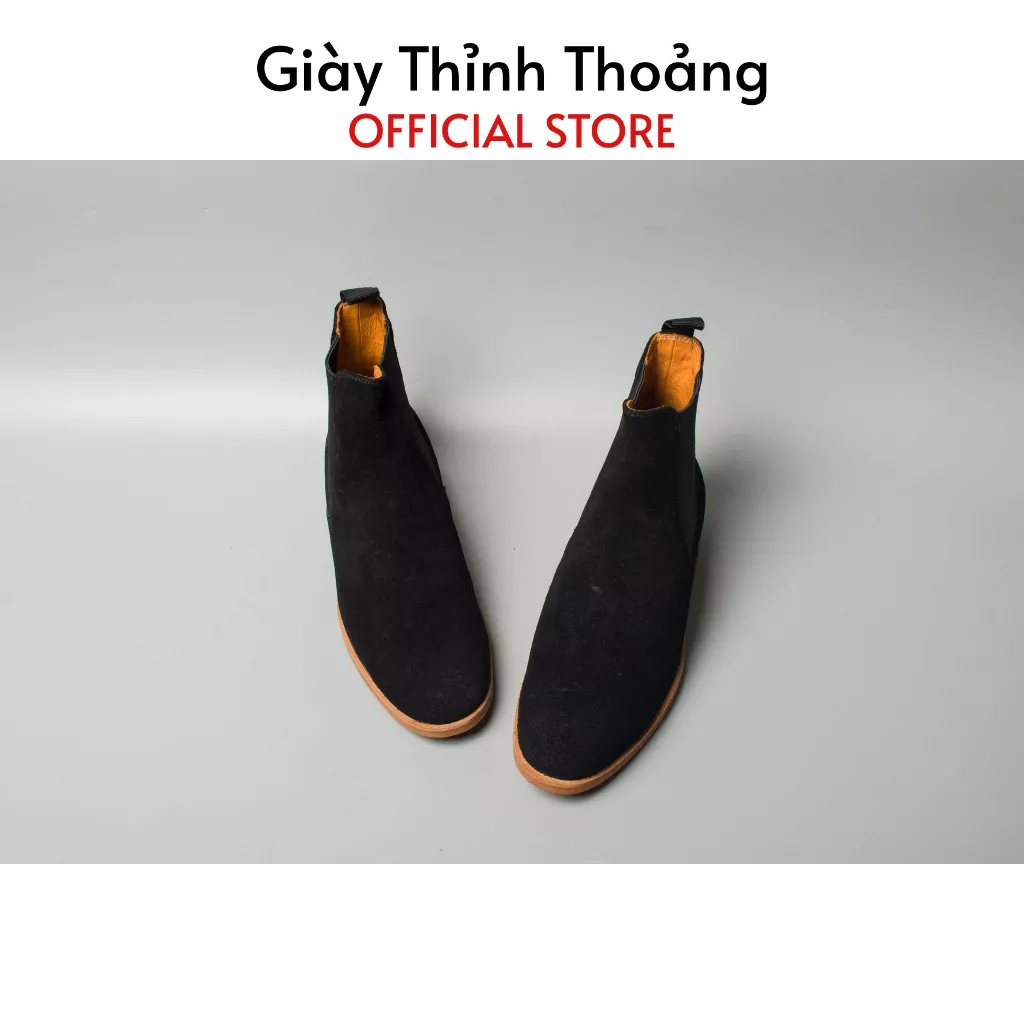 Giày Chelsea Boot Nam Thời Trang Sang Trọng Chất Liệu Da Bê Nhập Khẩu Cao Cấp (B 192 DL)