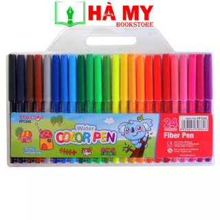 Bút lông stacom 12/18/24 màu – fp112c/fp118c/fp124c - nhà sách hà my