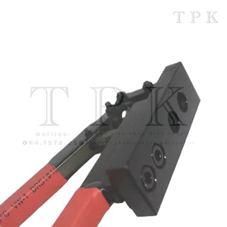 Kìm bấm ke nhảy 14 x 25 - kìm bấm khung bao, cánh cửa lùa 55 vát cạnh