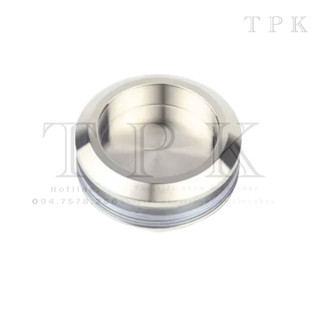 Tay nắm âm cửa kính cường lực phi 60