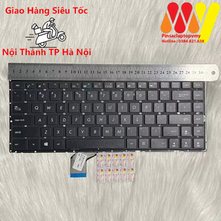 Bàn Phím Laptop Asus K401 K401L K401U K401LB K401UB K401UQ Cáp ngắn NEW 100%