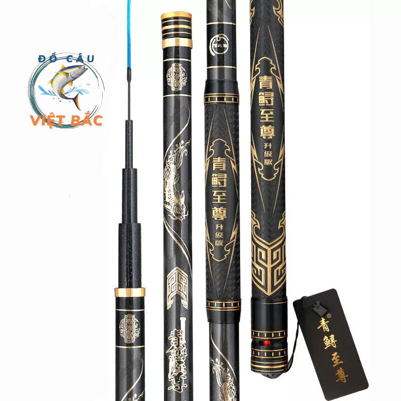 Cần câu tay Tầm Xanh thế hệ 4 chuyên câu săn hàng siêu khỏe hàng cao cấp tặng ngọn Đồ Câu Việt Bắc