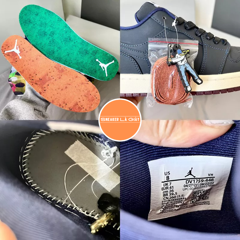 Giày Air Jordan 1 Low Eastside Golf Out of the Mud - BẢN CAO CẤP NGUYÊN BOX