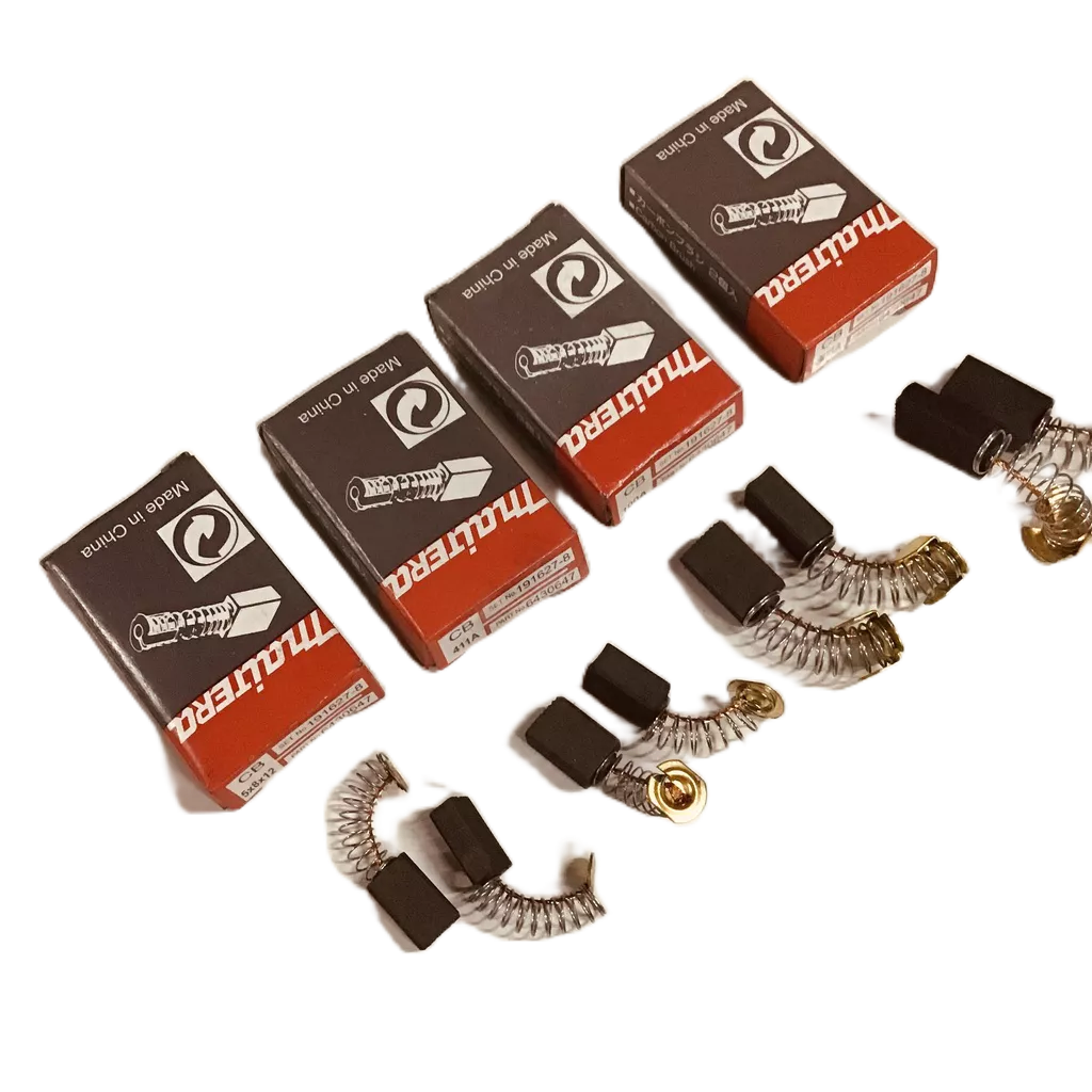 4 loại chổi than carbon  411- 5x8- 100 -303