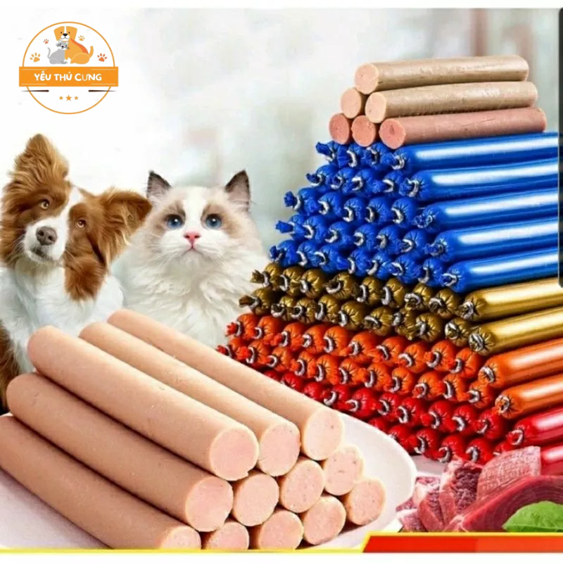 ✴️Siêu Rẻ✴️ 100-300 cây xúc xích cho Chó Mèo giá siêu rẻ