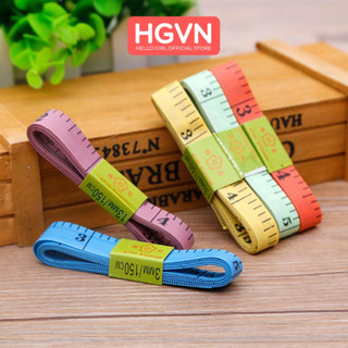 Thước Dây May Đồ Dây Đo 3 Vòng 150cm #B61