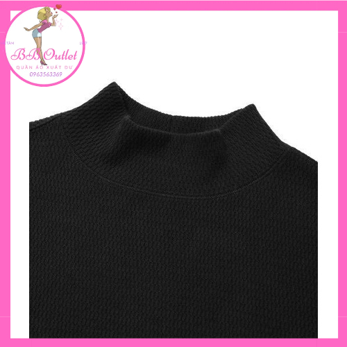 Áo len Sweater Cổ Lọ - Knit Sweater Hàn Quốc - cotton knit dư xịn