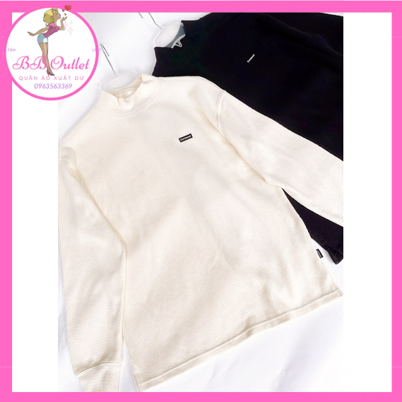 Áo len Sweater Cổ Lọ - Knit Sweater Hàn Quốc - cotton knit dư xịn