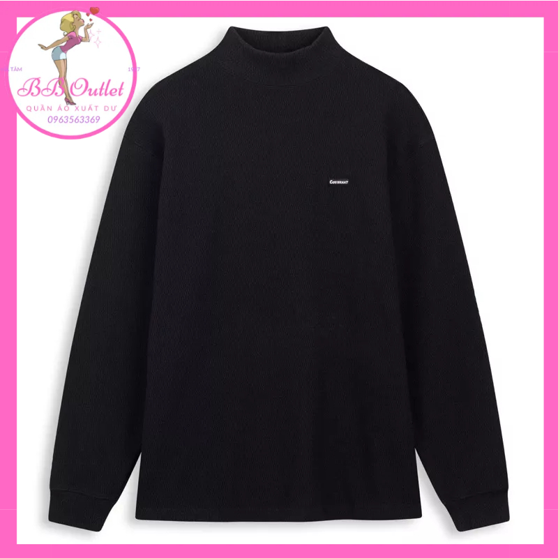Áo len Sweater Cổ Lọ - Knit Sweater Hàn Quốc - cotton knit dư xịn