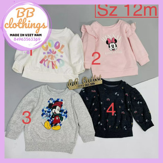 Áo nỉ bông jumping beans softest cho bé gái