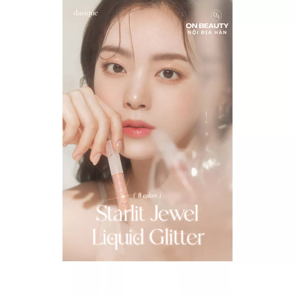 Nhũ mắt cao cấp Dasique Starlit Jewel Liquid Glitter 1.8g