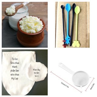 Combo Trọn Bộ Nấm Sữa Chua Kefir và Dụng Cụ Nuôi Nấm