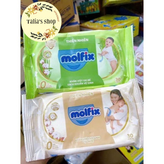 Khăn ướt Molfix dành cho bé - gói 30 tờ