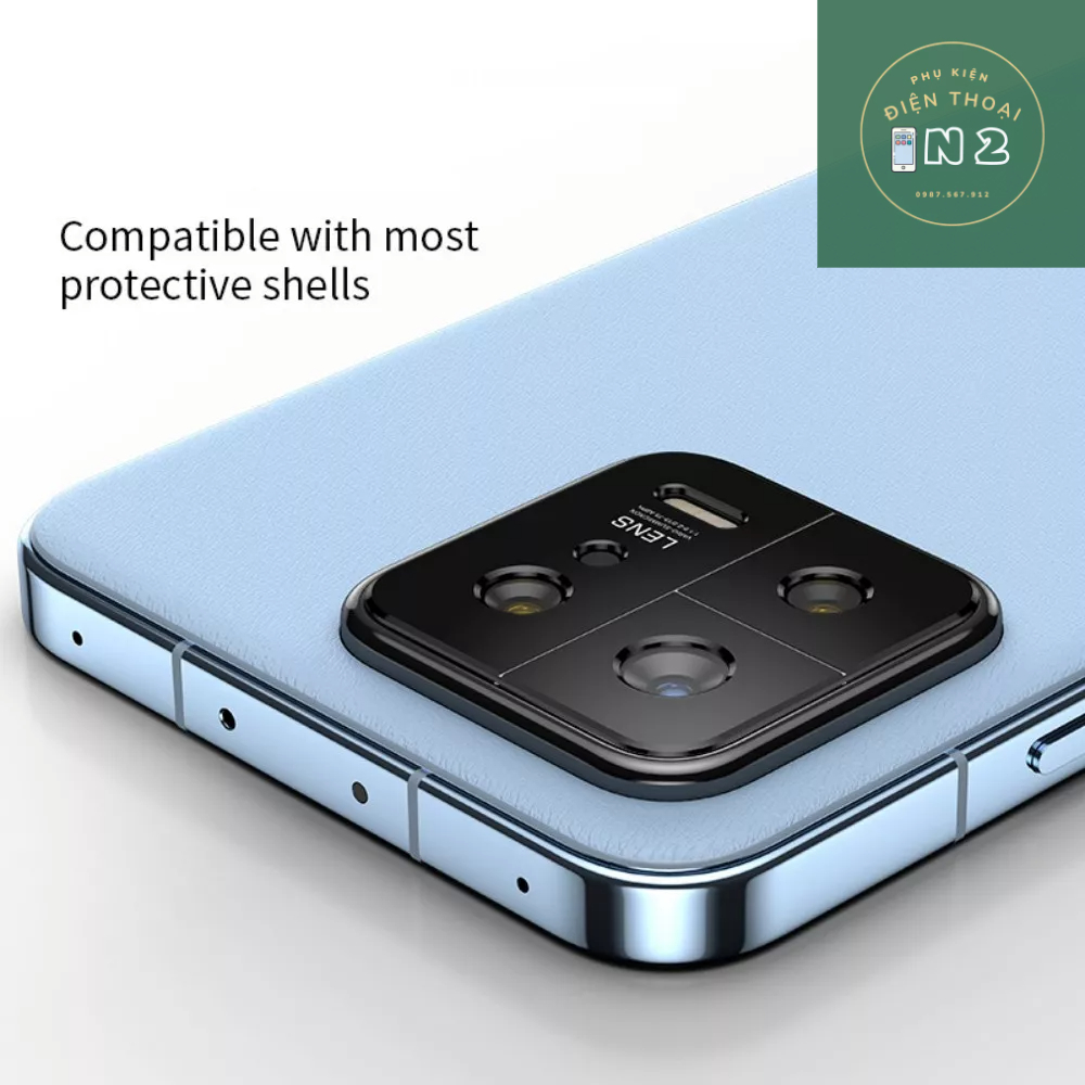 Khung Camera Kim Loại Xiaomi Mi 14 Ultra – Mi 14 Pro – Mi 13 Pro – Mi 14 – Mi 13 Bảo Vệ Camera