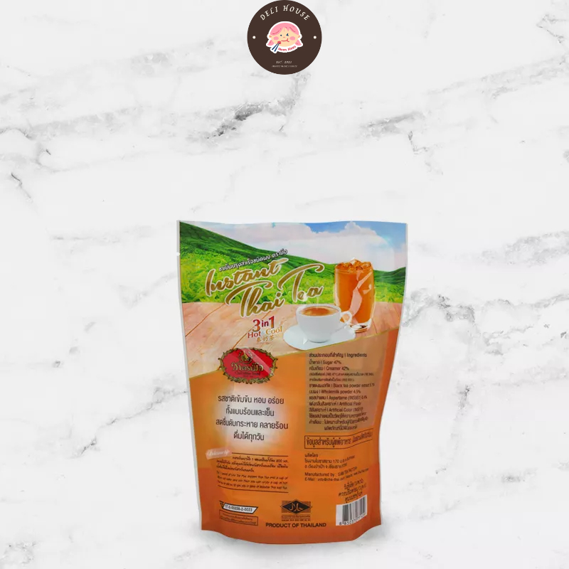 Trà sữa thái xanh, thái đỏ 3IN1 CHATRAMUE - 5 gói hoà tan pha sẵn