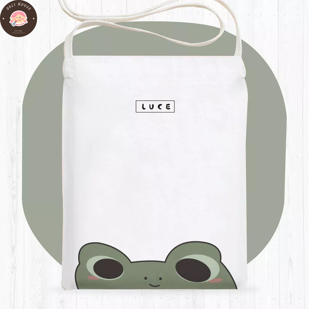 Túi tote nhỏ 20x25 xinh xắn hoạ tiết dễ thương