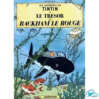 Truyện tranh tiếng Pháp: Les Aventures de Tintin - Le Tresor De Rackham Le Rouge tome 12