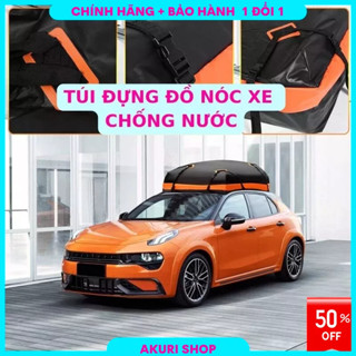 Túi Đựng Đồ Nóc Xe Hơi không cần giá nóc , Hộp Đựng Đồ Gắn Nóc Ô Tô Chống Thấm Nước, Cốp Nóc Oto Di Chuyển Đường Dài