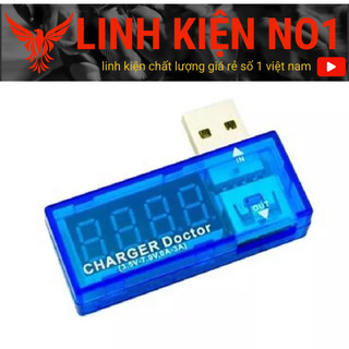 USB Đo Dòng Điện và Điện Áp DC 3A-LED