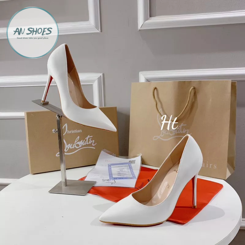 ☘️ AN SHOES☘️ Giày cao gót công sở dáng Classic gót nhọn 10cm. Hàng quảng châu full box. hàng có sẵn