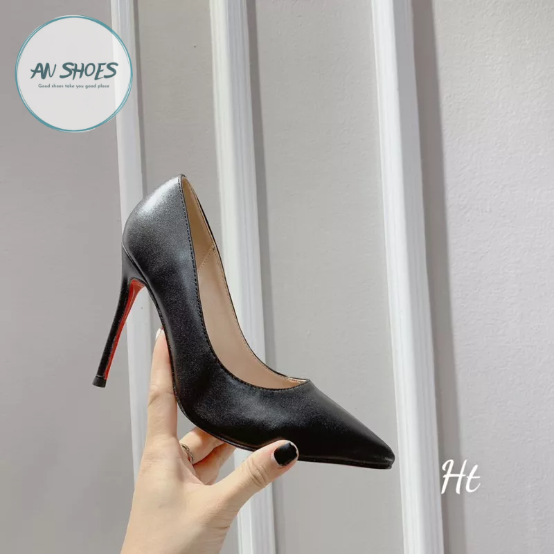 ☘️ AN SHOES☘️ Giày cao gót công sở dáng Classic gót nhọn 10cm. Hàng quảng châu full box. hàng có sẵn