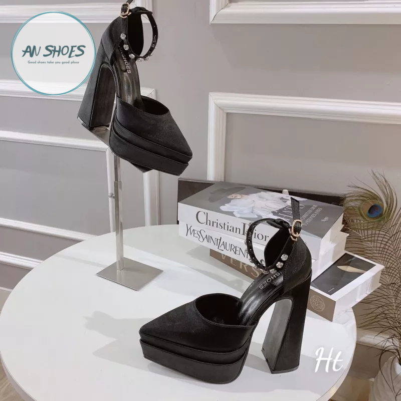 ❄️ AN SHOES❄Sangdal bít mũi nhọn cao 15cm. Hàng quảng châu full box. HÀNG CÓ SĂN