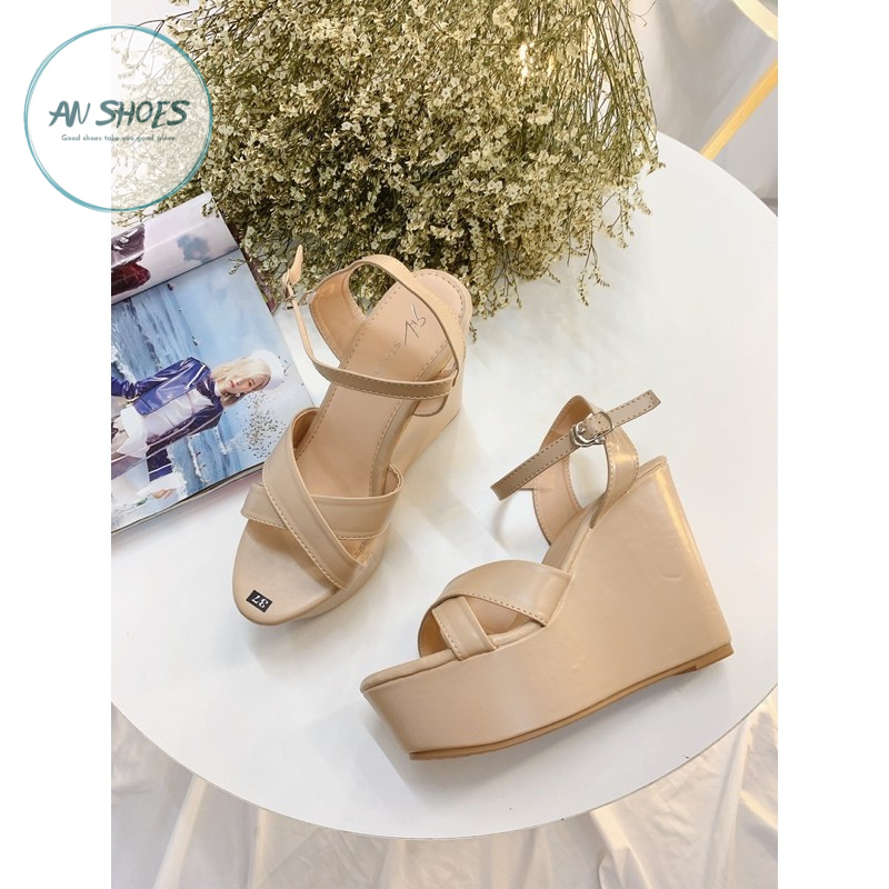 ☘️ HÀNG CÓ SẴN☘️ Sandal xuồng 9cm -12cmquai chéo❤️ HÀNG CÓ SẴNo